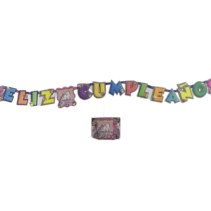 Guirnalda Feliz Cumpleaños Unicornio