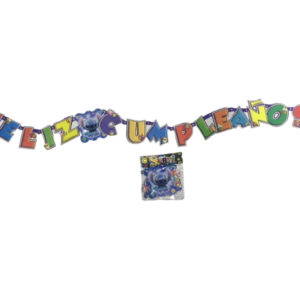 Guirnalda Feliz Cumpleaños Stich